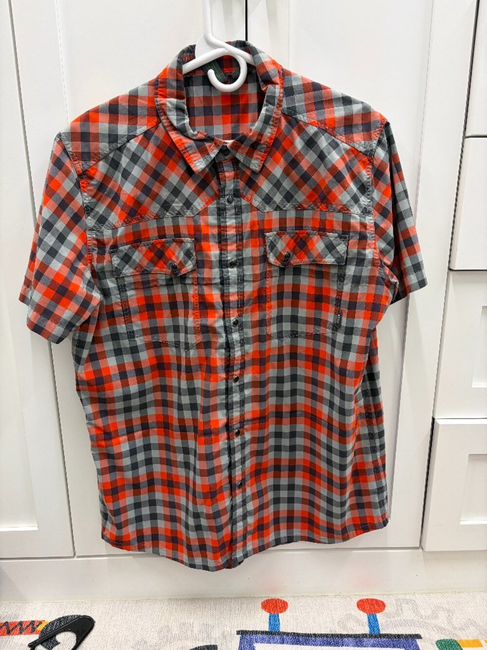 Men's Snap Short Sleeve